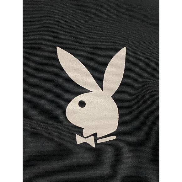 Playboy by PacSun Windbreaker Jacket – Men’s Medium/Large, Black Zip-Up - Picture 4 of 12